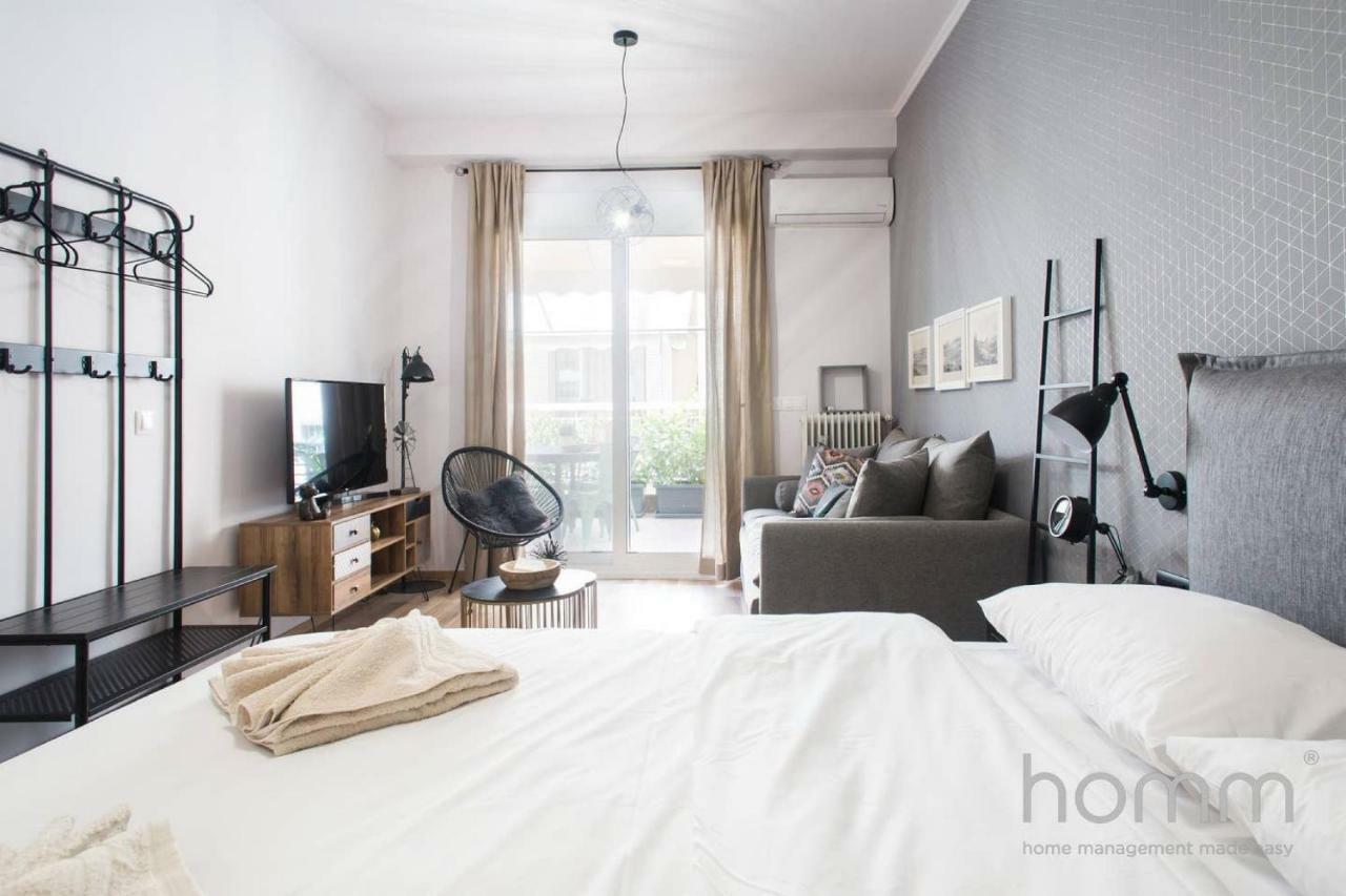 Appartement 39M² Homm Modern Studio In Kolonaki à Athènes Extérieur photo